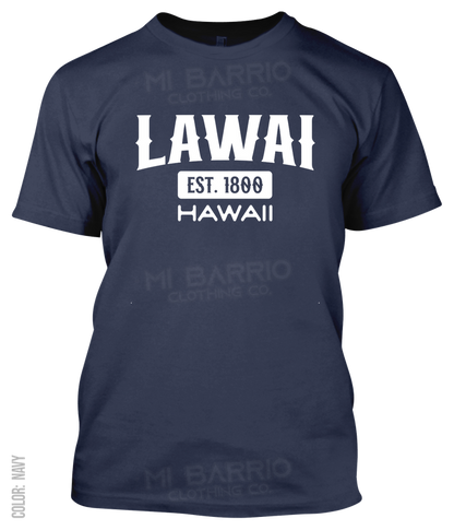 Lawai, Hawaii Athletic T-Shirt