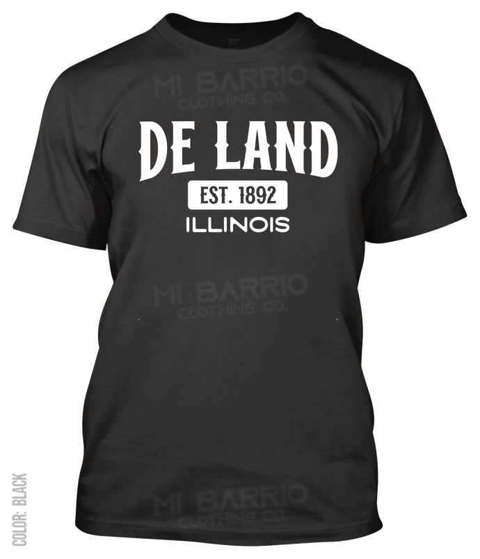 De Land, Illinois Athletic T-Shirt