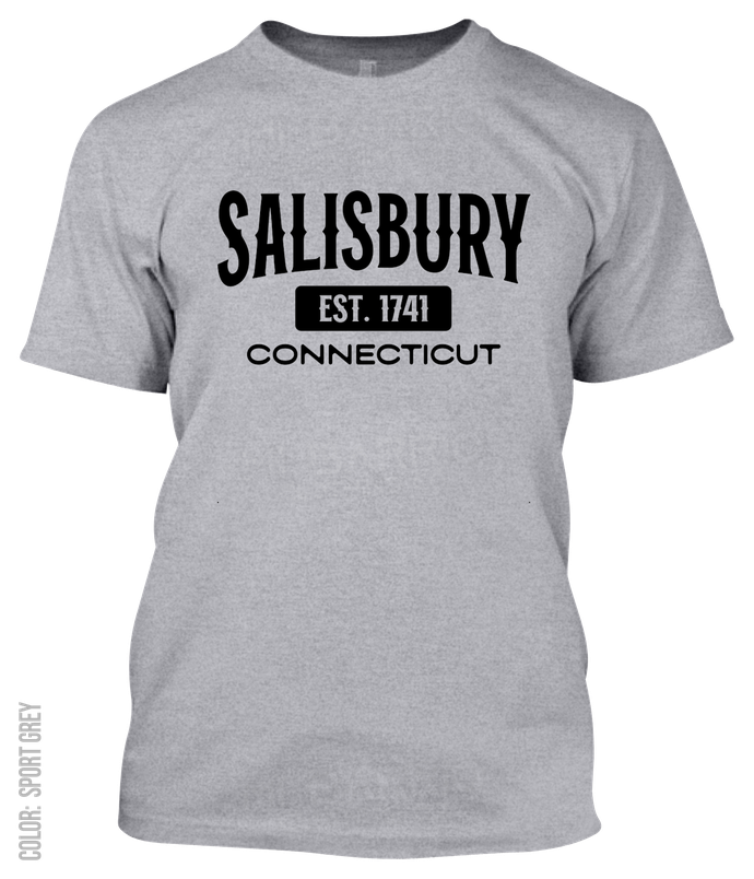 Salisbury, Connecticut Athletic T-Shirt