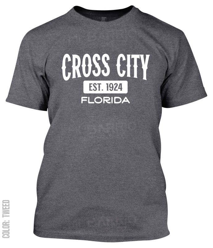 Cross City, Florida Athletic T-Shirt