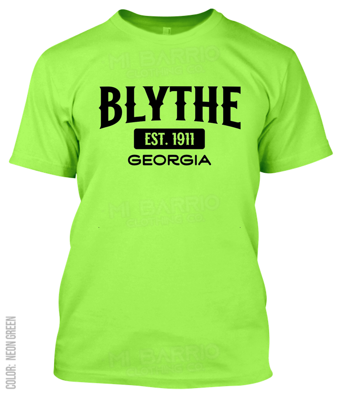 Blythe, Georgia Athletic T-Shirt