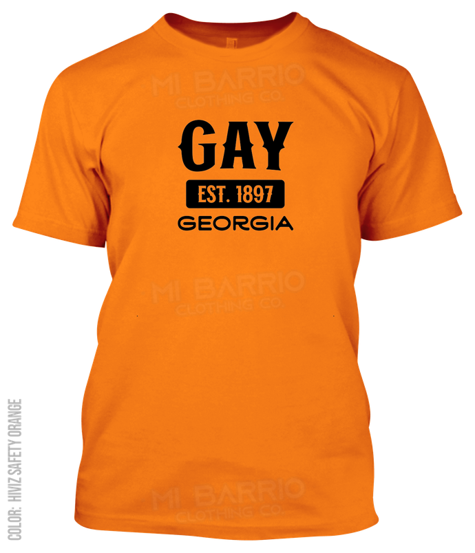 Gay, Georgia Athletic T-Shirt