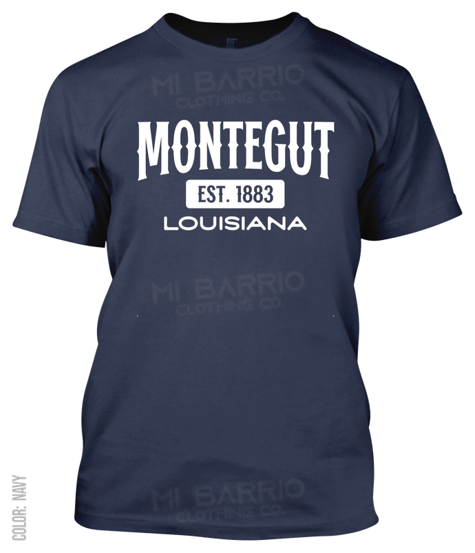 Montegut, Louisiana Athletic T-Shirt