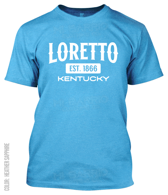 Loretto, Kentucky Athletic T-Shirt