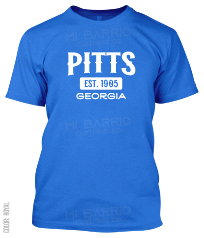 Pitts, Georgia Athletic T-Shirt