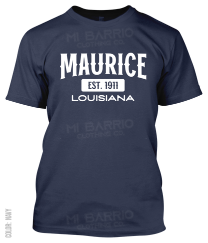Maurice, Louisiana Athletic T-Shirt