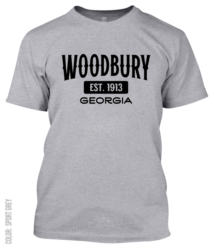 Woodbury, Georgia Athletic T-Shirt