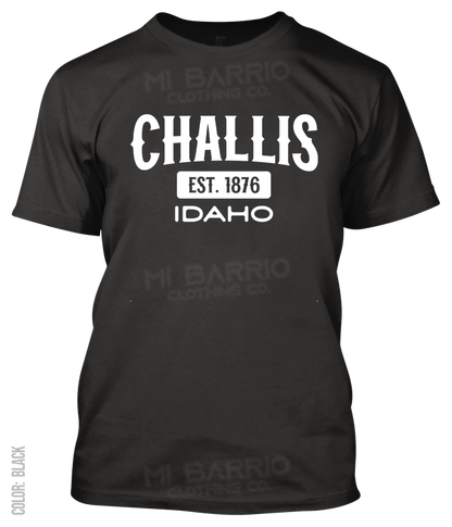 Challis, Idaho Athletic T-Shirt
