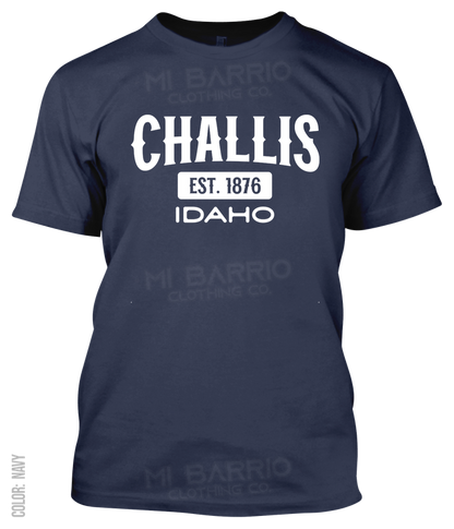 Challis, Idaho Athletic T-Shirt