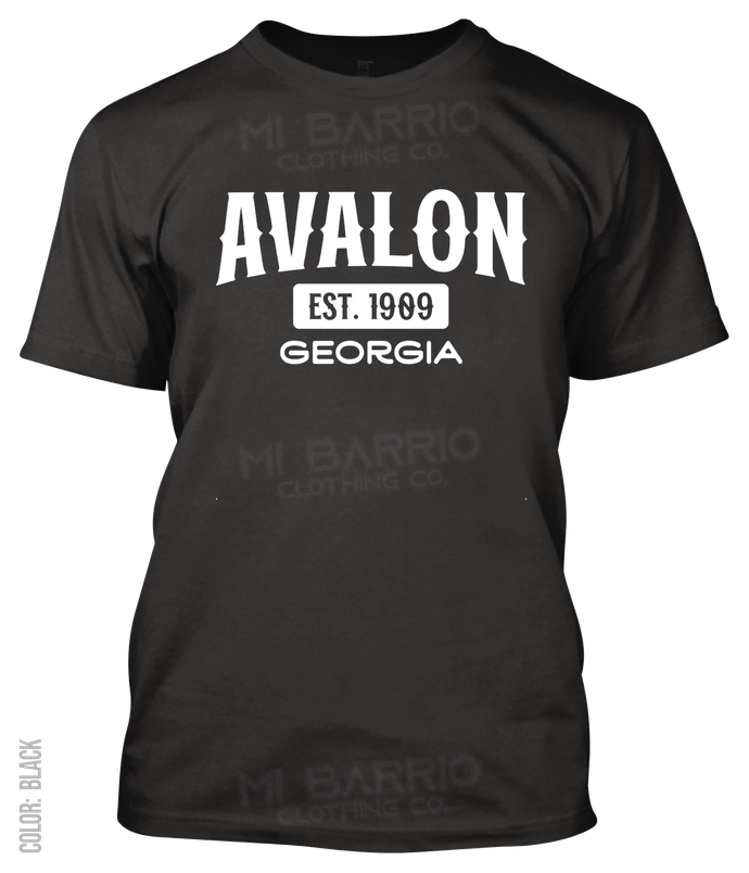 Avalon, Georgia Athletic T-Shirt