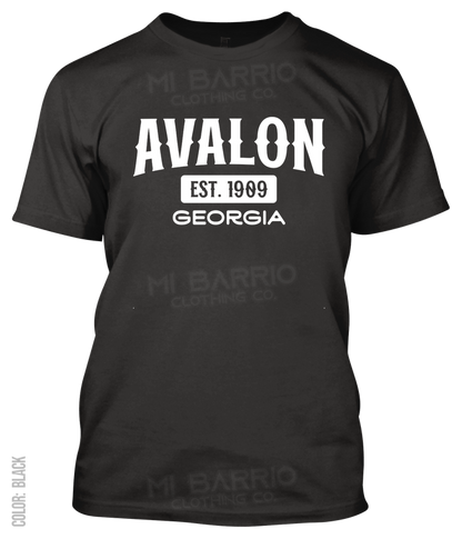 Avalon, Georgia Athletic T-Shirt