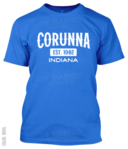 Corunna, Indiana Athletic T-Shirt