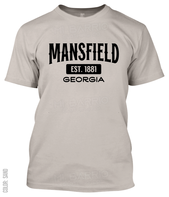 Mansfield, Georgia Athletic T-Shirt