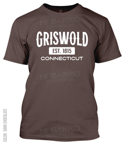 Griswold, Connecticut Athletic T-Shirt