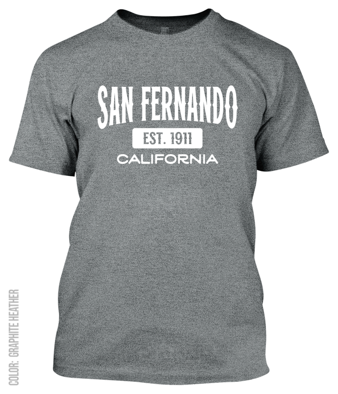 San Fernando, California Athletic T-Shirt