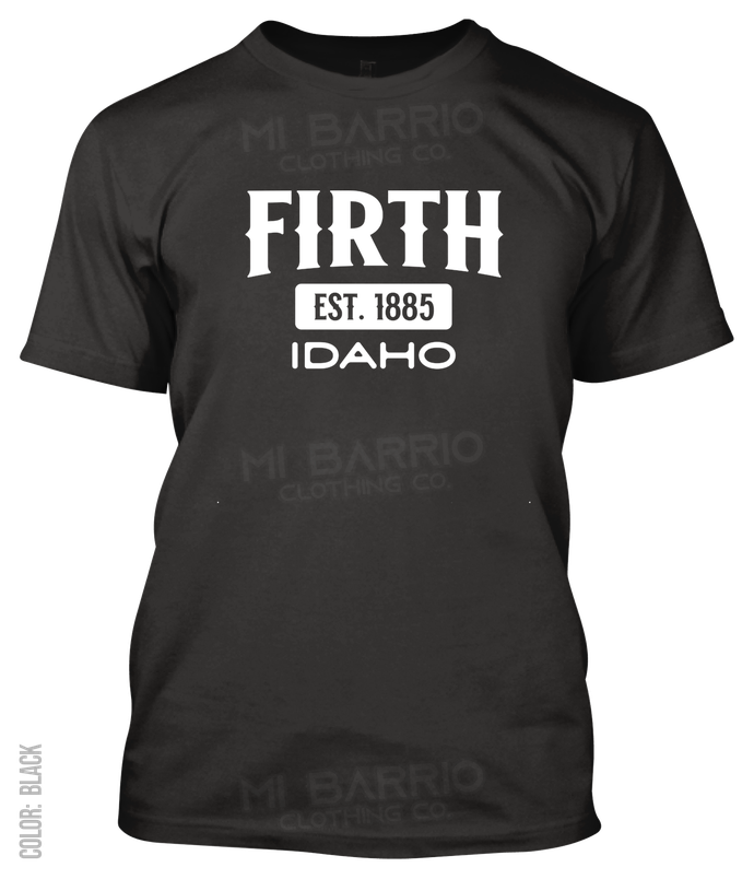 Firth, Idaho Athletic T-Shirt