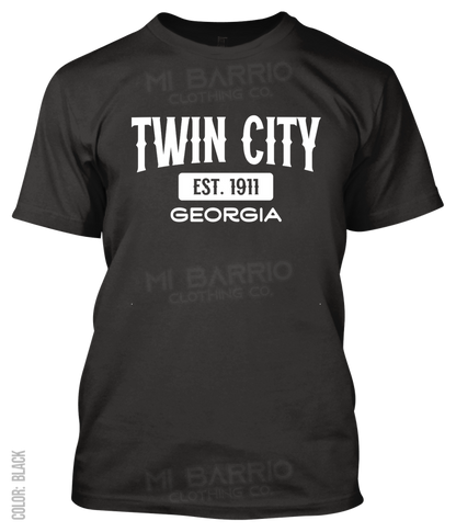 Twin City, Georgia Athletic T-Shirt