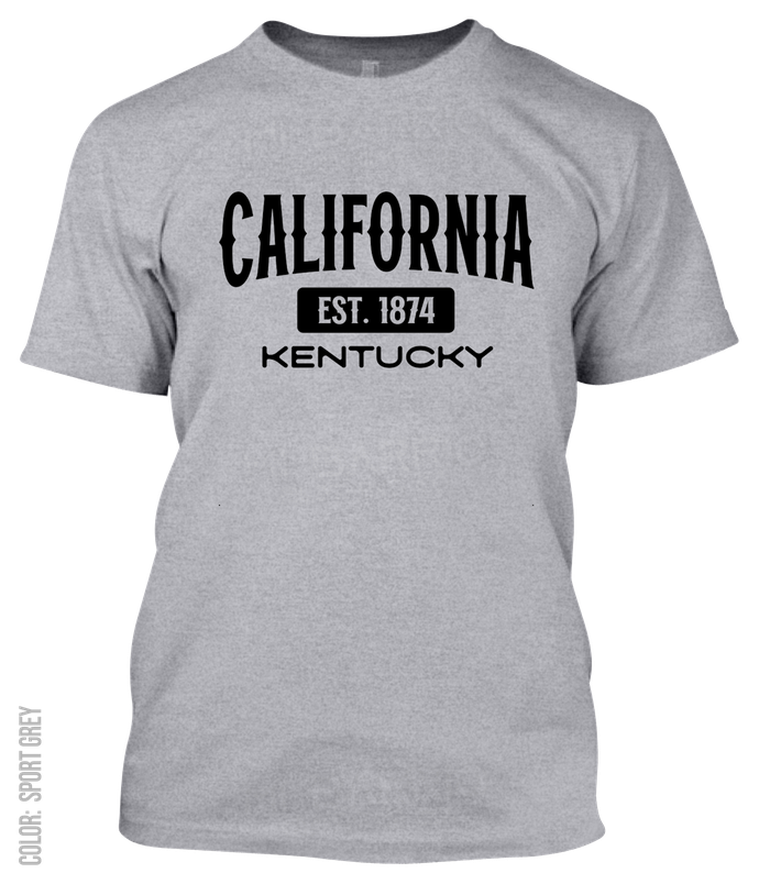 California, Kentucky Athletic T-Shirt