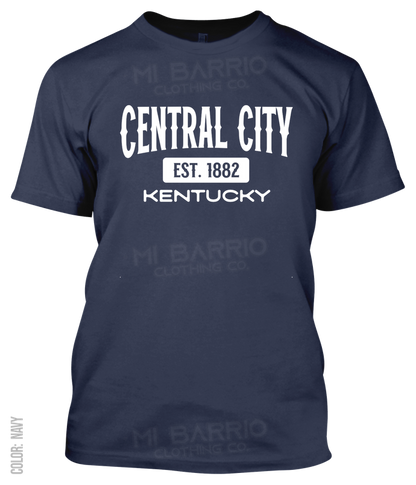 Central City, Kentucky Athletic T-Shirt