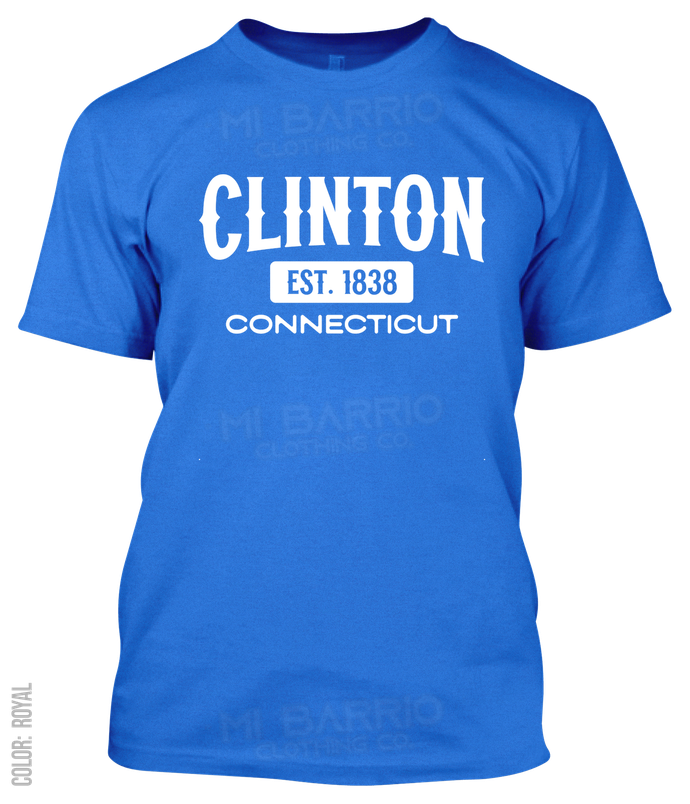 Clinton, Connecticut Athletic T-Shirt