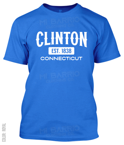 Clinton, Connecticut Athletic T-Shirt