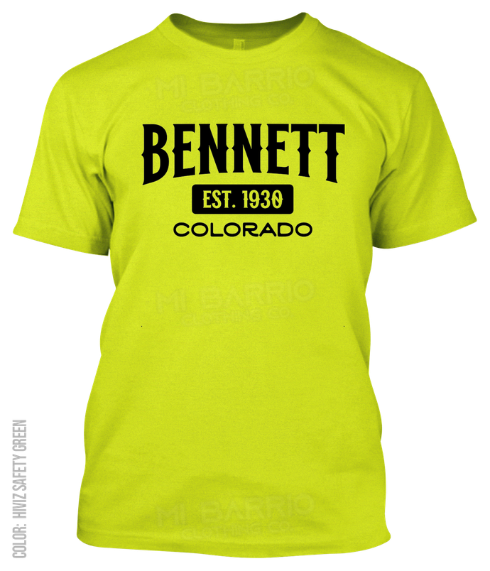 Bennett, Colorado Athletic T-Shirt