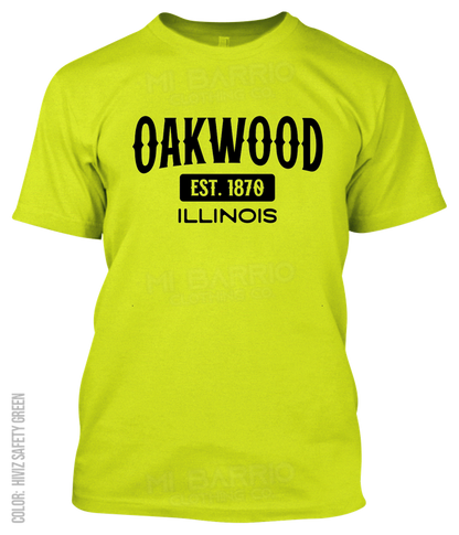 Oakwood, Illinois Athletic T-Shirt