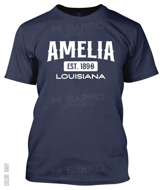 Amelia, Louisiana Athletic T-Shirt