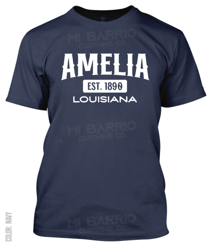 Amelia, Louisiana Athletic T-Shirt