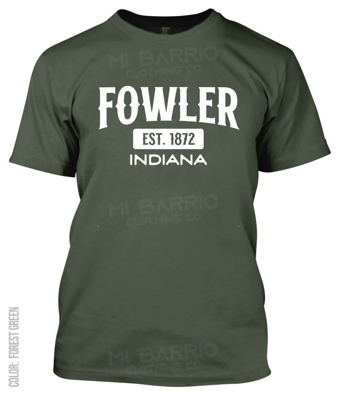 Fowler, Indiana Athletic T-Shirt