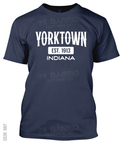 Yorktown, Indiana Athletic T-Shirt