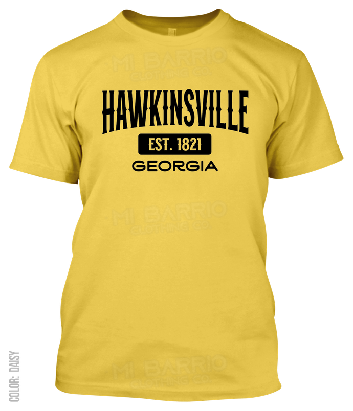 Hawkinsville, Georgia Athletic T-Shirt