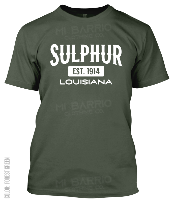Sulphur, Louisiana Athletic T-Shirt