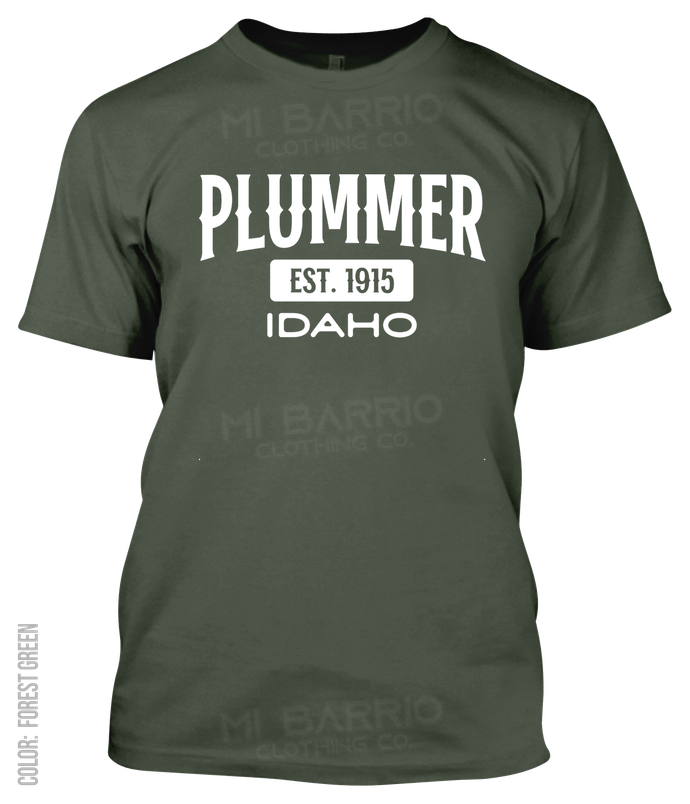 Plummer, Idaho Athletic T-Shirt