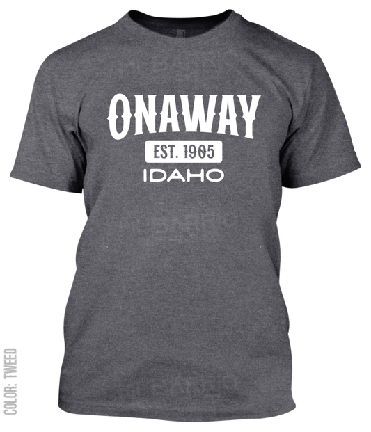 Onaway, Idaho Athletic T-Shirt
