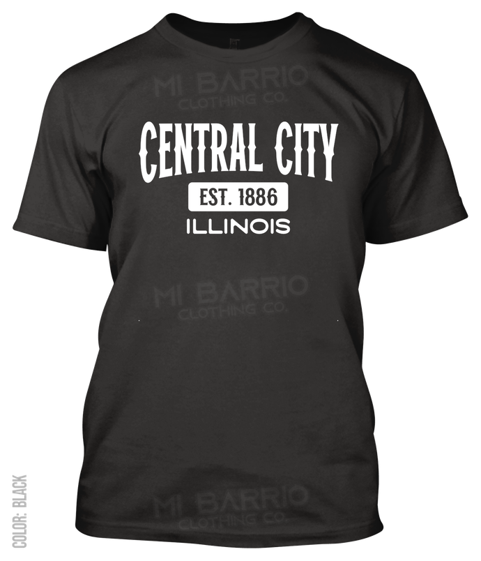 Central City, Illinois Athletic T-Shirt
