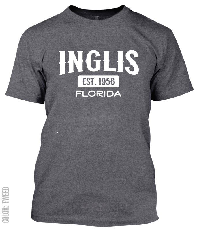 Inglis, Florida Athletic T-Shirt
