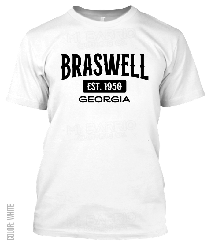 Braswell, Georgia Athletic T-Shirt