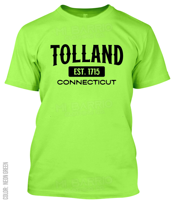 Tolland, Connecticut Athletic T-Shirt