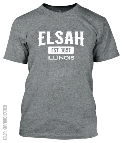 Elsah, Illinois Athletic T-Shirt