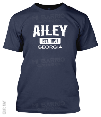 Ailey, Georgia Athletic T-Shirt