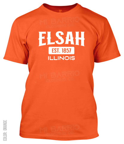 Elsah, Illinois Athletic T-Shirt