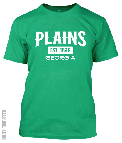 Plains, Georgia Athletic T-Shirt
