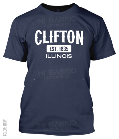 Clifton, Illinois Athletic T-Shirt