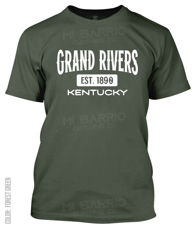 Grand Rivers, Kentucky Athletic T-Shirt