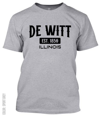 De Witt, Illinois Athletic T-Shirt