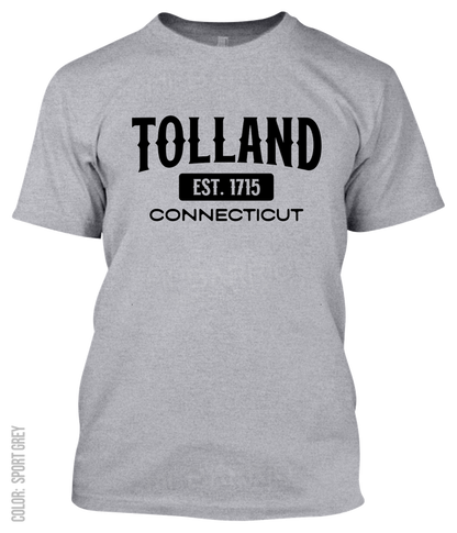 Tolland, Connecticut Athletic T-Shirt