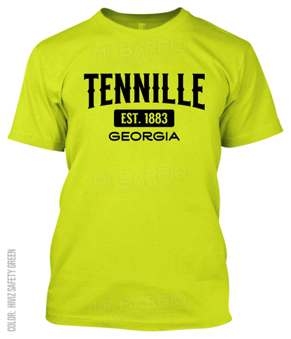 Tennille, Georgia Athletic T-Shirt