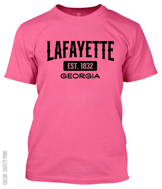 Lafayette, Georgia Athletic T-Shirt