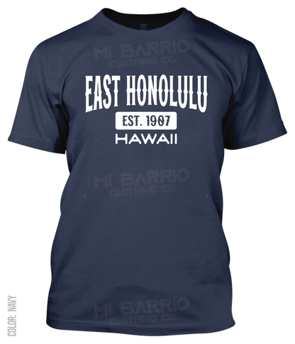 East Honolulu, Hawaii Athletic T-Shirt